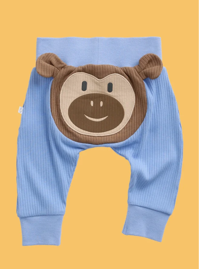 Monkey Ribbed Joggers