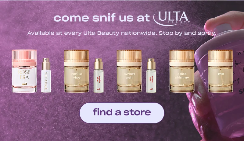come snif us at Ulta Beauty.  Available at every Ulta Beauty nationwide. Stop by and spray.  [find a store]
