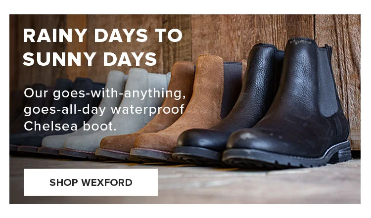 RAINY DAYS TO SUNNY DAYS | SHOP WEXFORD