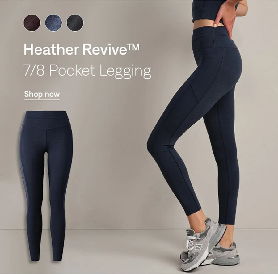 Heather Revive™ 7/8 Pocket Legging