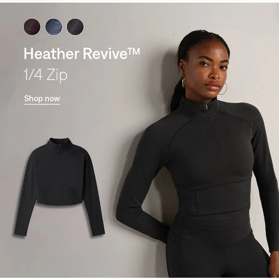 Heather Revive™ 1/4 Zip
