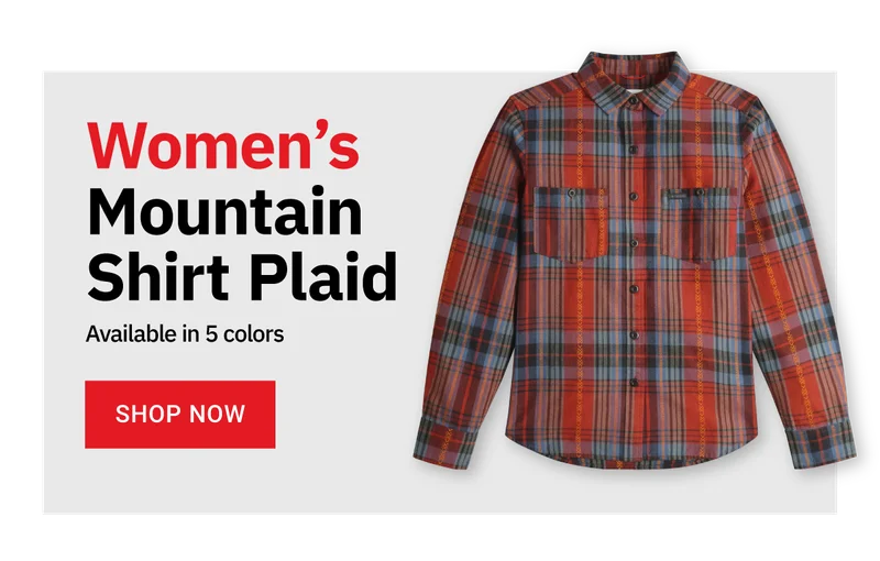 Shop topos womens mountain shirts