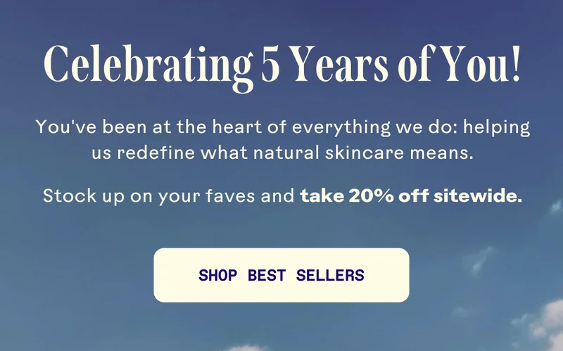 Celebrating 5 Years of You! Shop Best Sellers