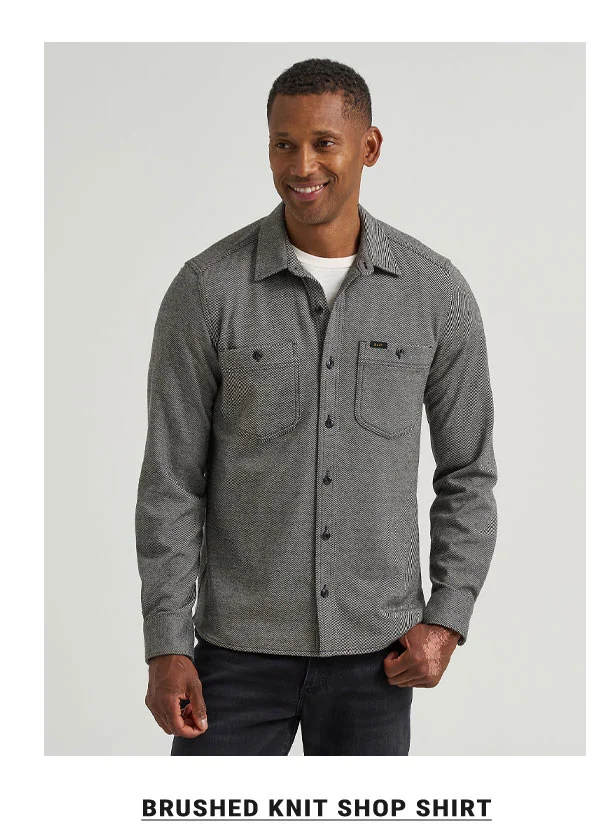 Brushed Knit Shop Shirt