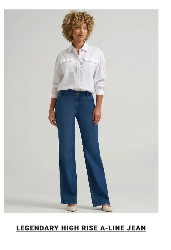 Legendary High Rise A-Line Jean