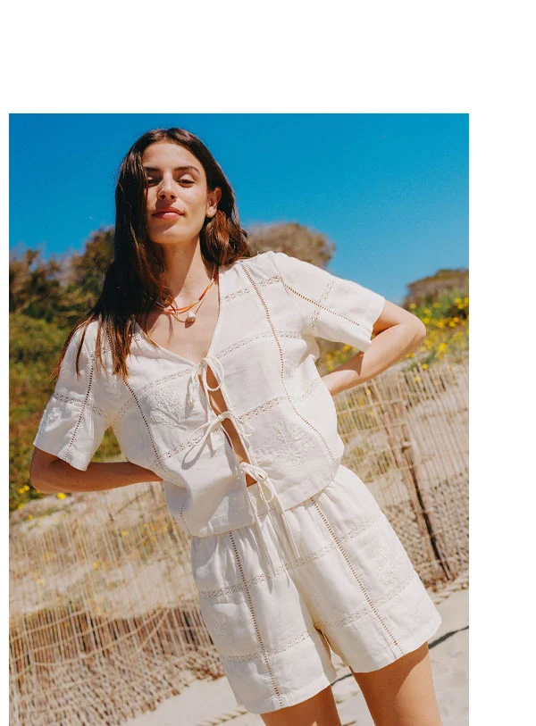 Marella Embroidered Top