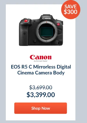 Canon EOS R5 C Mirrorless Digital Cinema Camera Body