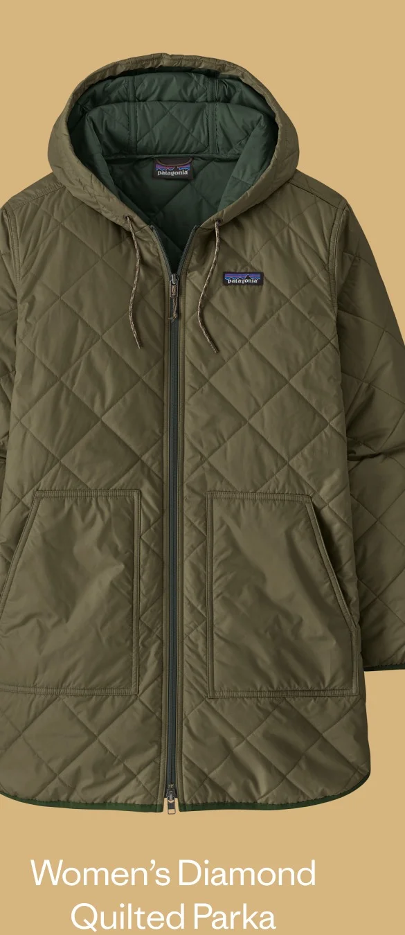 Women’s Diamond Quilted Parka