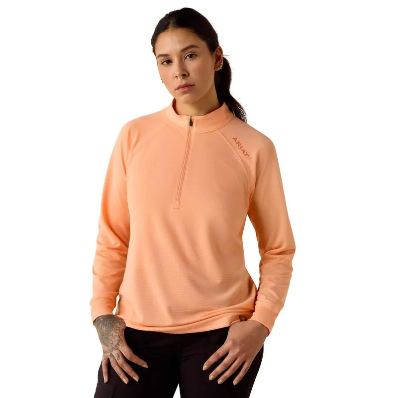 Rebar Heat Fighter 1/2 Zip T-Shirt