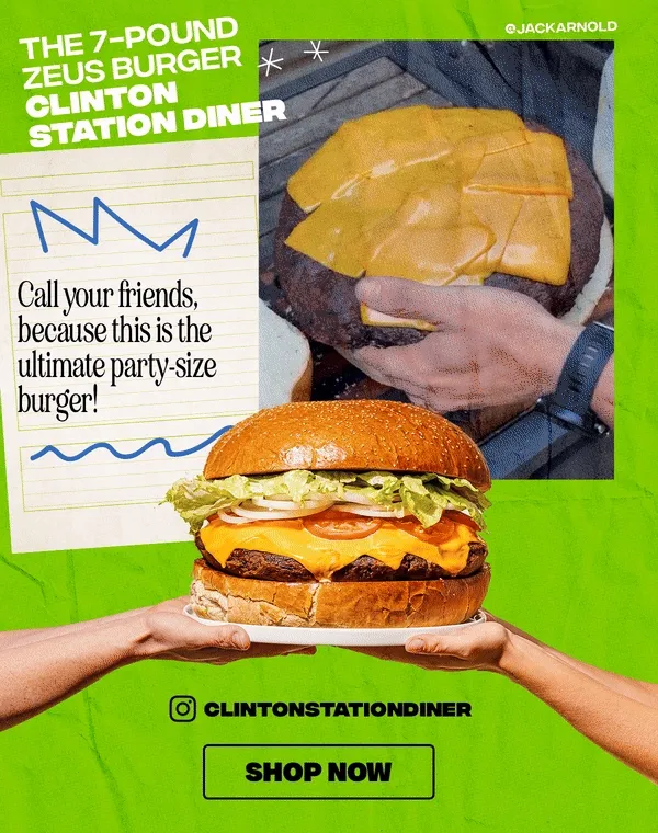 The 7-Pound Zeus Burger
