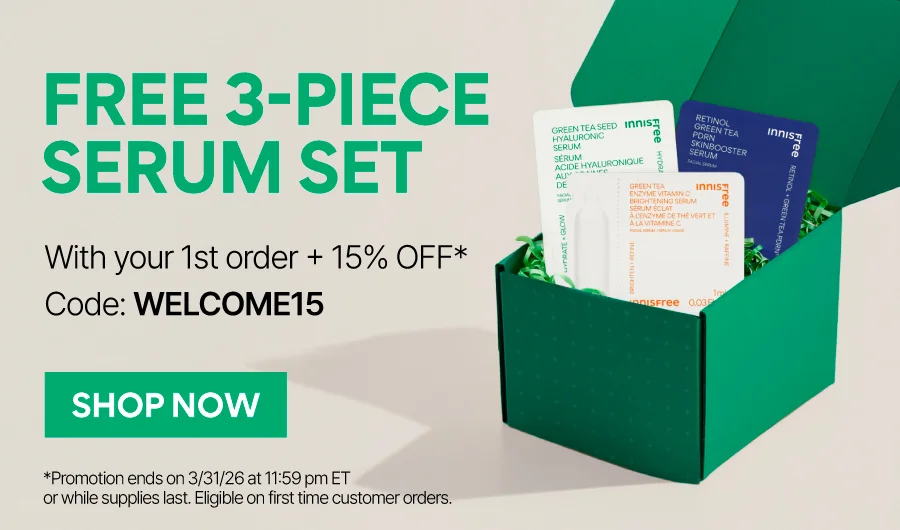 FREE 3-PIECE SERUM SET