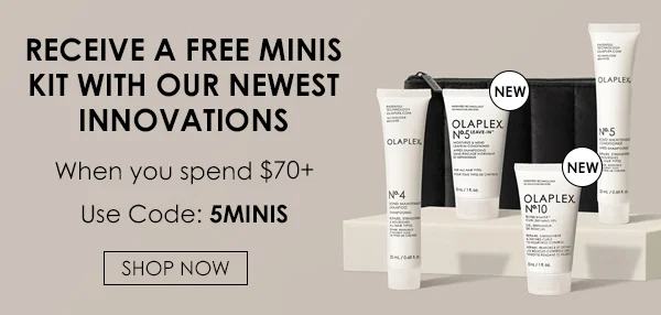 Receive a free minis kit with your $70+ purchase | Shop Now