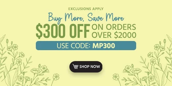 $300 off on orders over $2000