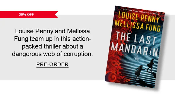 Louise Penny and Mellissa Fung team up in this action-packed thriller about a dangerous web of corruption. PRE-ORDER