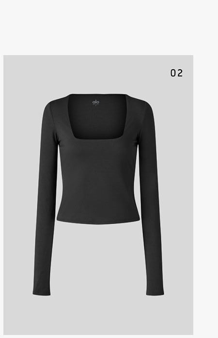 Precision Long Sleeve - Black