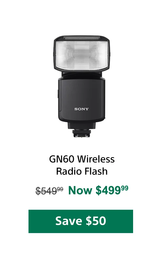 GN60 Wireless Radio Flash | Save $50