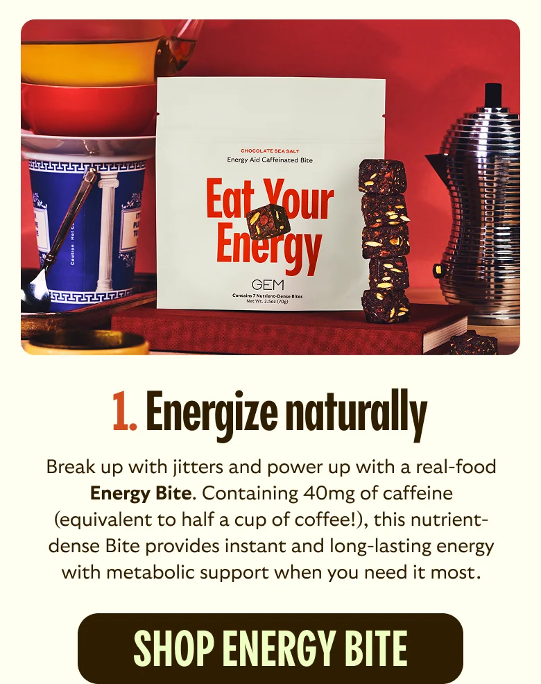 Energize naturally