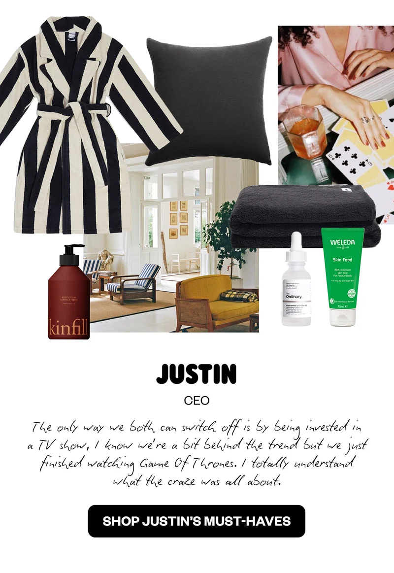 SHOP JUSTIN'S MUST-HAVES