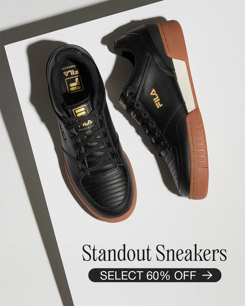 Standout Sneakers. Select 60% Off.