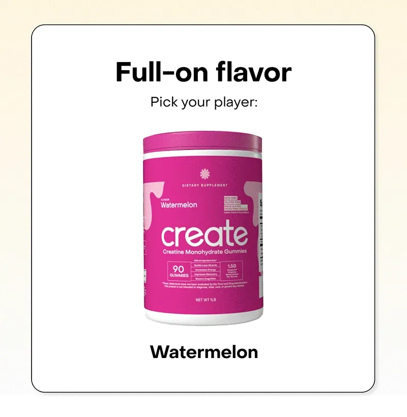 Full-on flavor