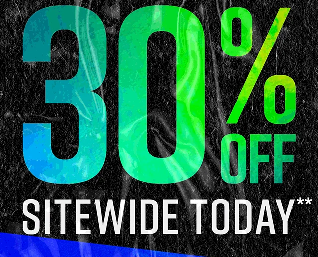 Flash Sale 30% Off Sitewide Today. Not Combinable with Other Offers. Shop Now