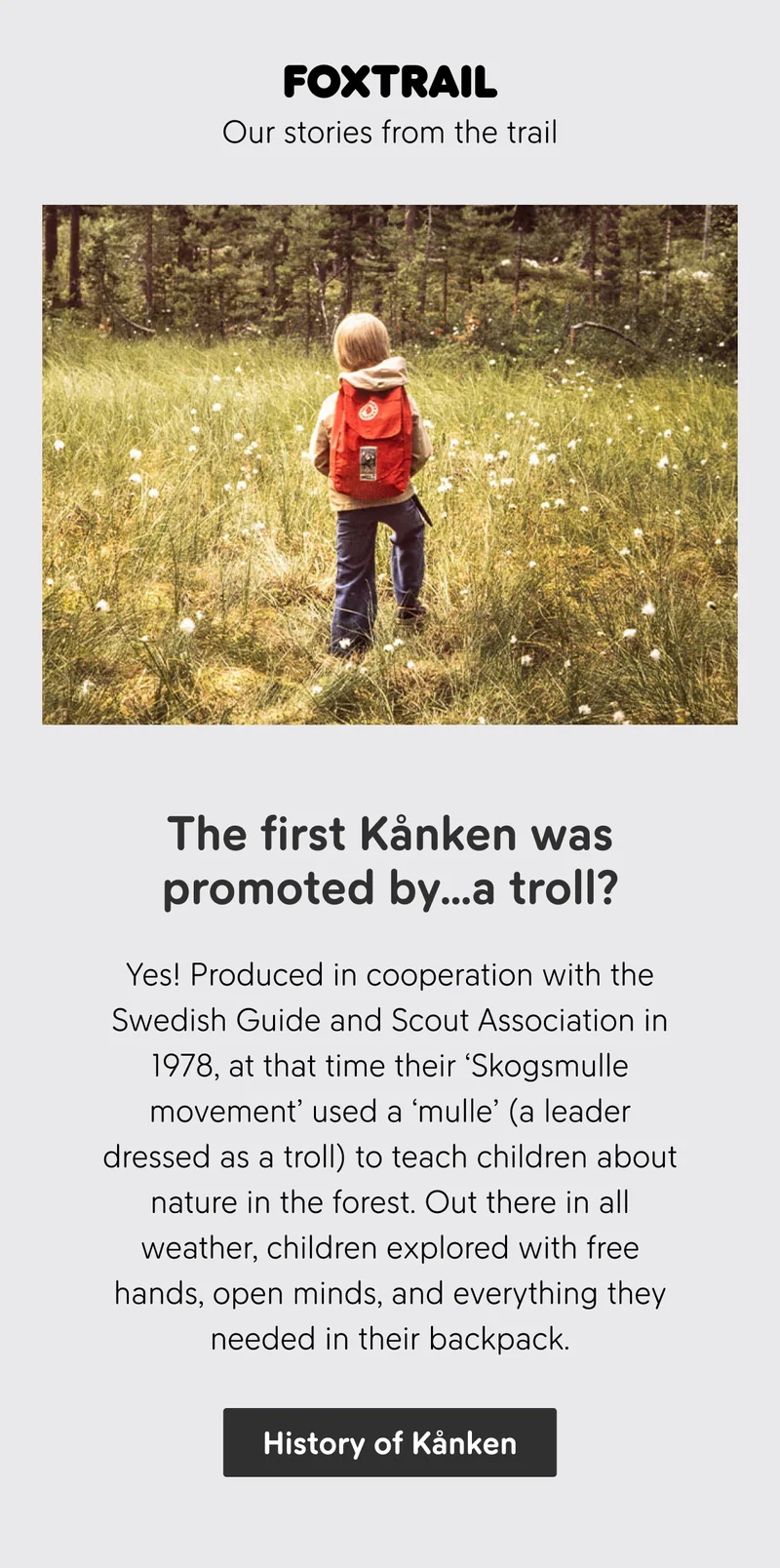 Kånken: A history