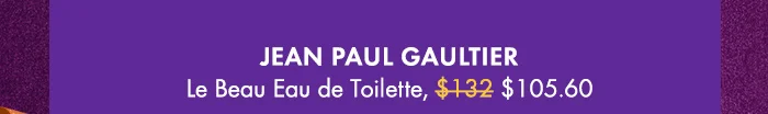 Pick 7: Jean Paul Gaultier Le Beau Eau de Toilette