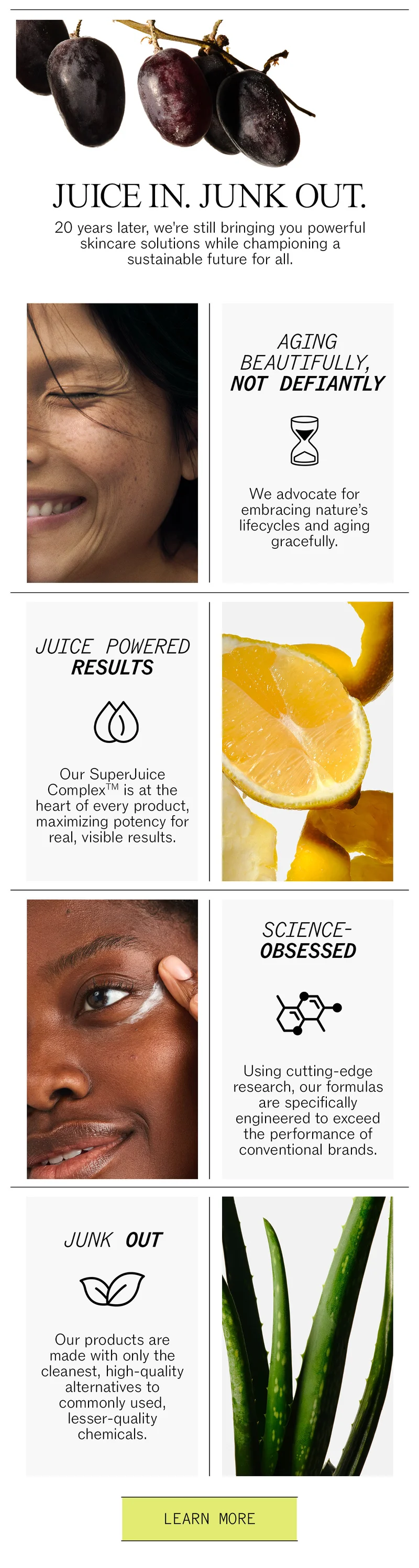 Learn More About our Powerful Skincare Solutions