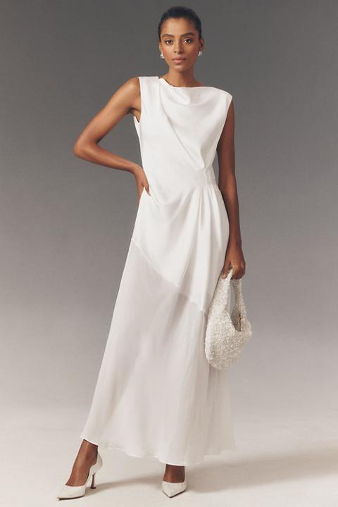 Significant Other Farrah Asymmetric Maxi Dress