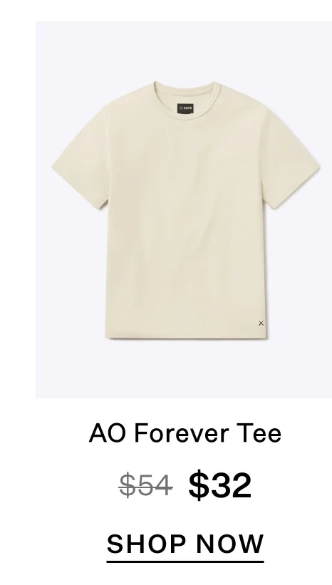 AO Forever Tee - Ivory