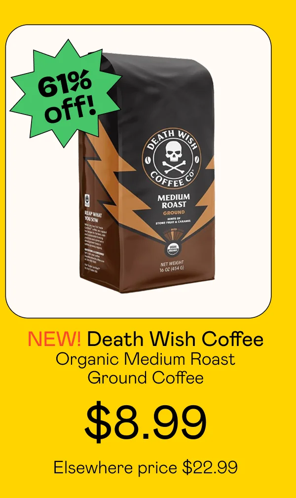Organic Medium Roast Ground Coffee