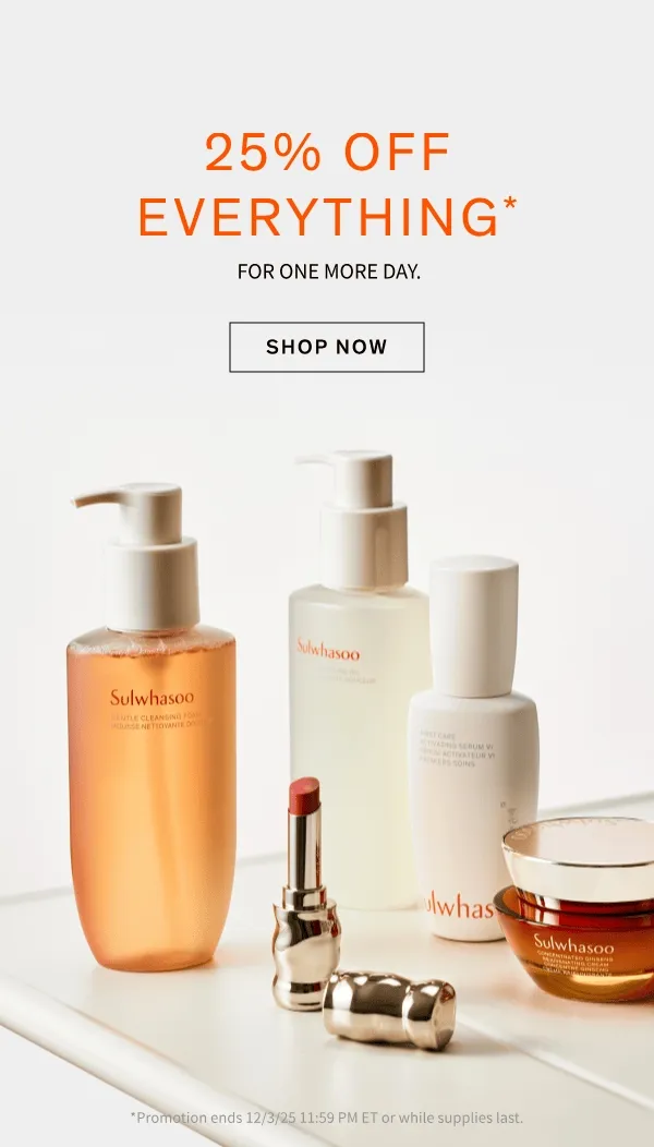 Cyber Monday Extended: 25% off EVERYTHING