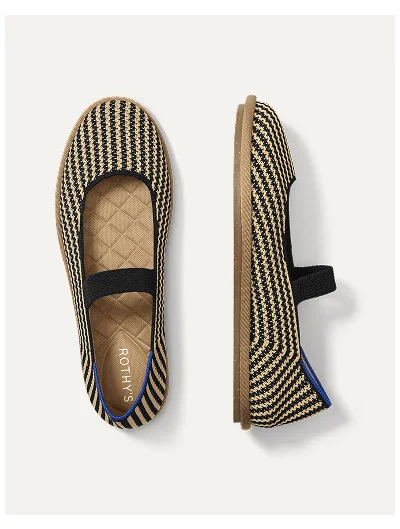 Cruiser Mary Jane Toffee Stripe