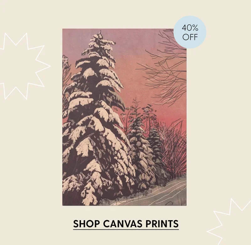 Shop Canvas Prints | 40% Off