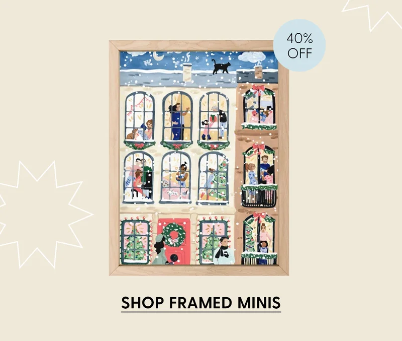 Shop Framed Minis | 40% Off