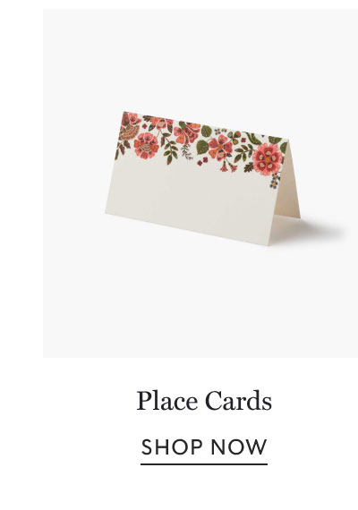 Place Cards - Shop Now