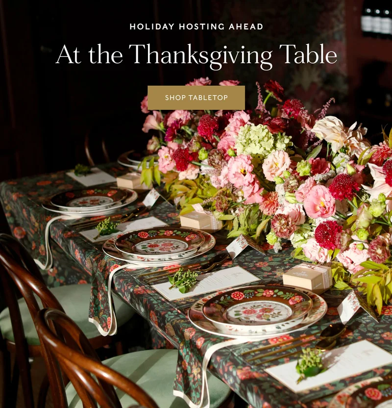 Holiday hosting ahead At the Thanksgiving Table Shop tabletop