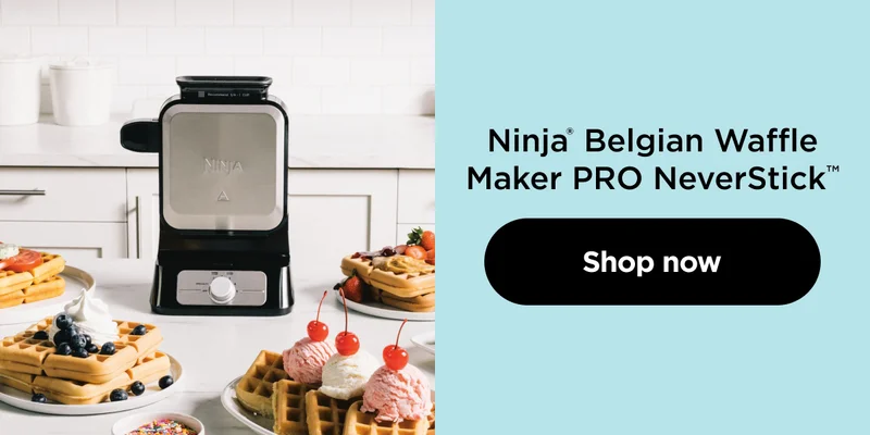 Ninja® Belgian Waffle Maker PRO Neverstick™