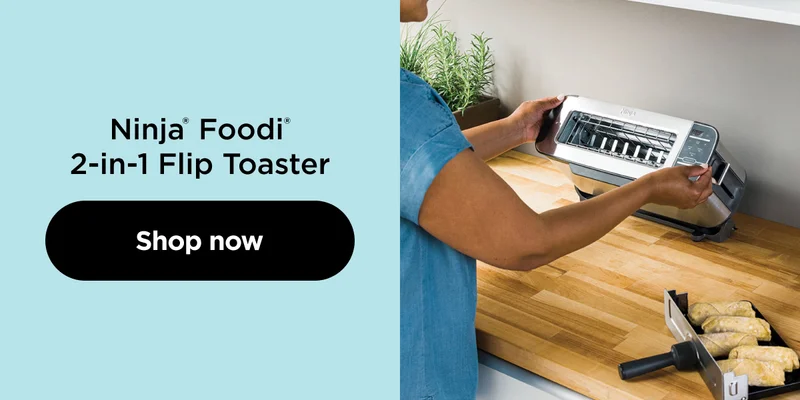Ninja® Foodi® 2-in-1 Flip Toaster