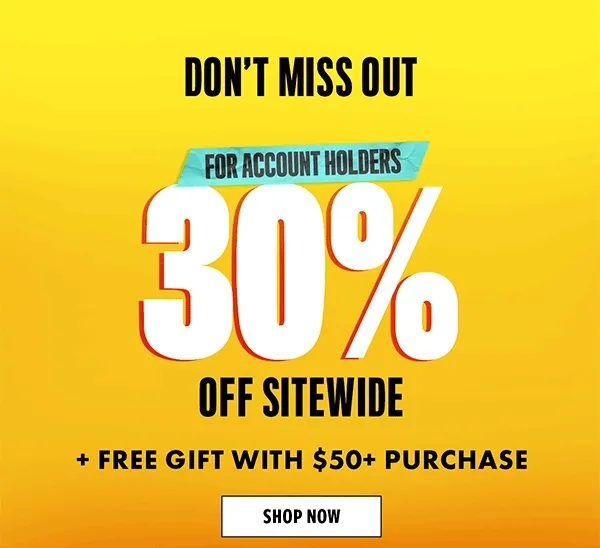 30% off sitewide