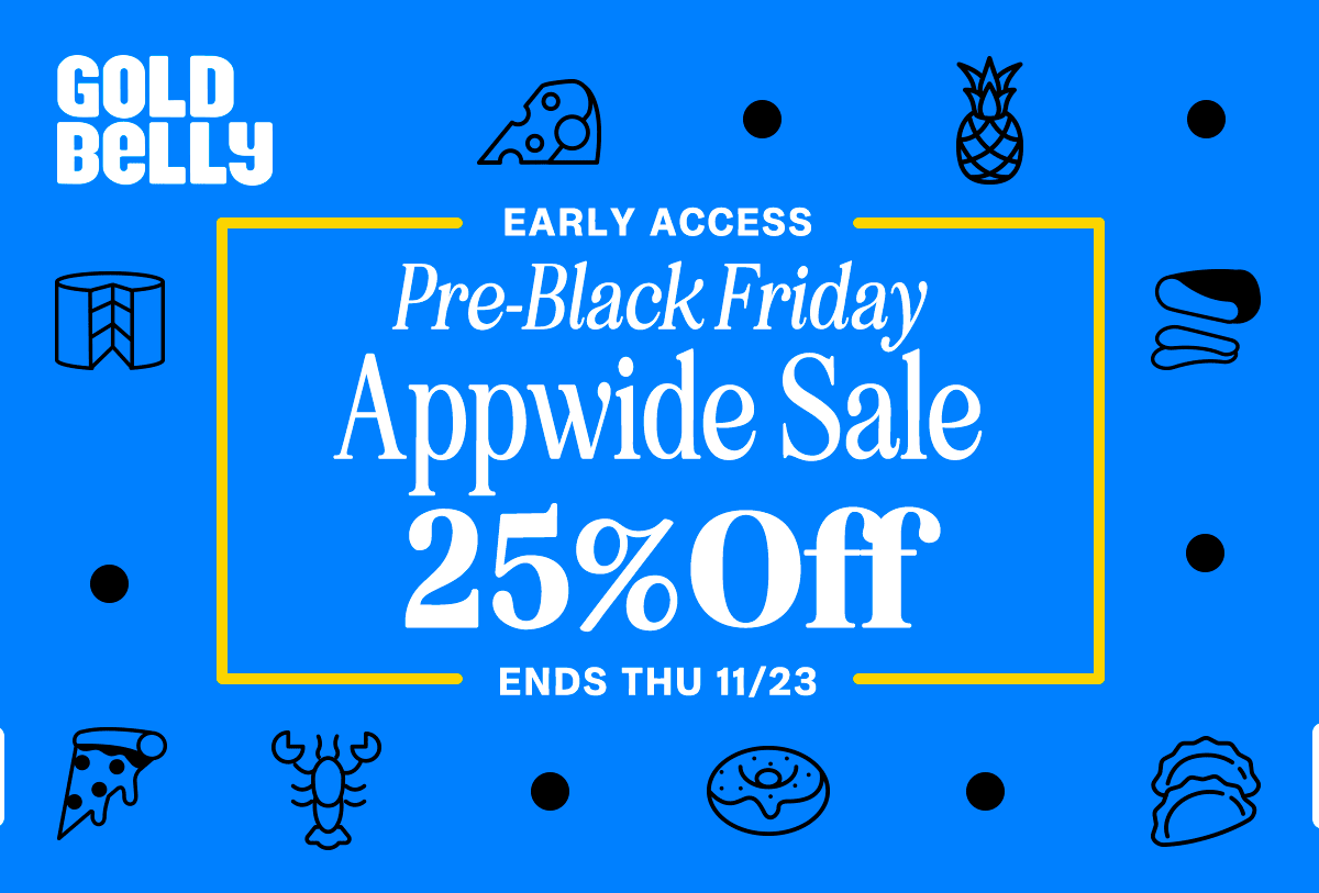 Pre-Black Friday Appwide Sale 25% Off