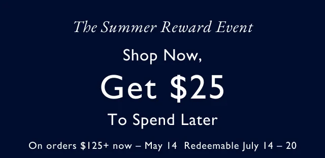 The summer reward event