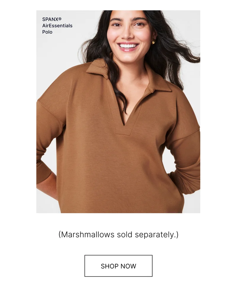SPANX AIRESSENTIALS POLO