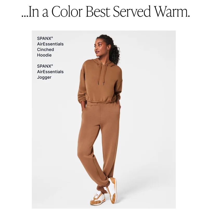 IN A COLOR BEST SERVED WARM.