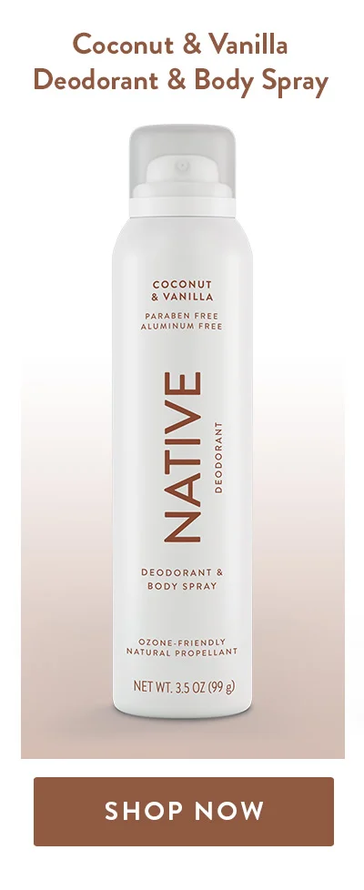 Coconut & Vanilla Deodorant & Body Spray | SHOP NOW