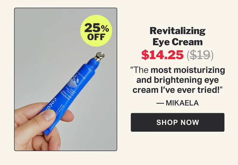 shop eye cream!