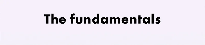 The fundamentals