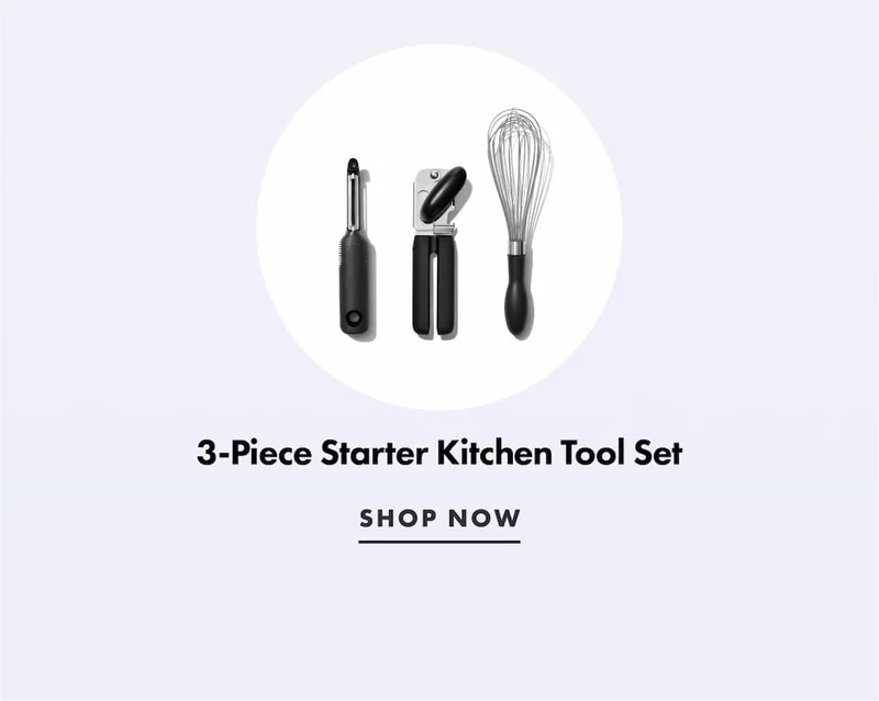 3-Piece Starter Kitchen Tool Set | SHOP NOW