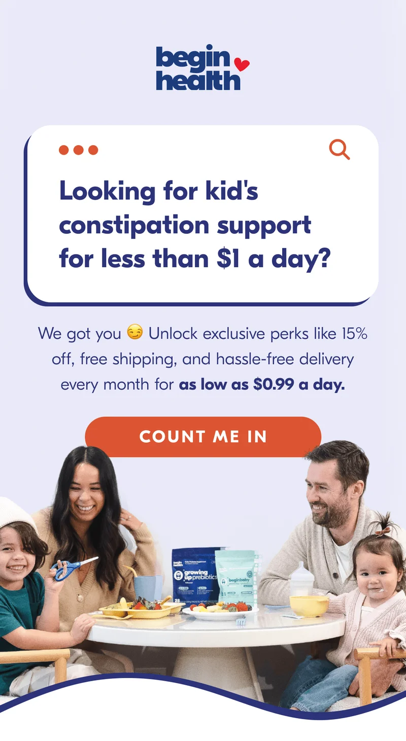 Get constipation support for less than $1 a day!