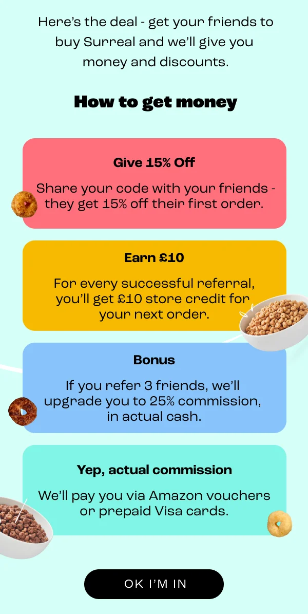 Tell a friend, get rewards
